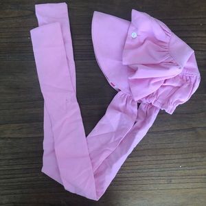 NWOT Smocking Bug Pink Bonnet - 18 month